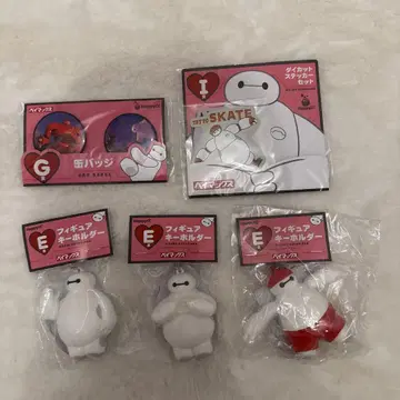 베이맥스 제일복권 피규어 키링 스티커 캔뱃지 디즈니