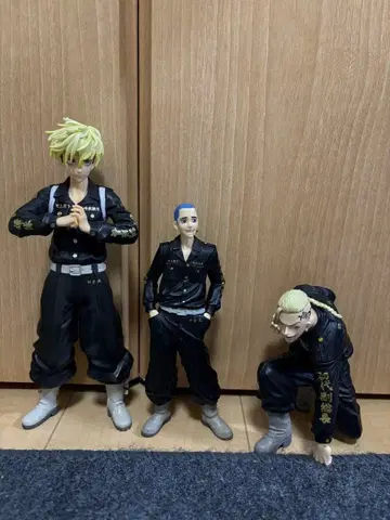 도쿄 리벤저스 동만 제일복권 드라켄 치후유 애니메이션 피규어 세트