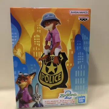 주토피아2 모니터탑 피규어 닉 와일드