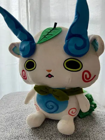 요괴워치 코마씨 담요 봉제 인형이다냥