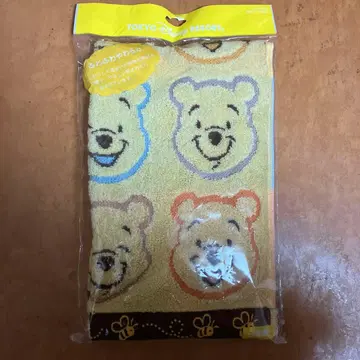 도쿄 디즈니랜드 공식 곰돌이 푸 페이스 타월 새상품