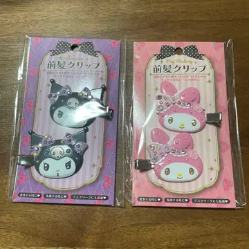 산리오 마이멜로디 쿠로미 앞머리 클립