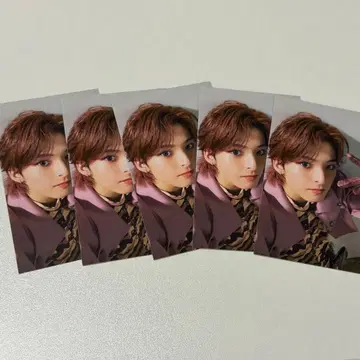 류구죠 사이키 하루쿠 트레이딩 카드 DEEPWAVE 셀카 5장 세트