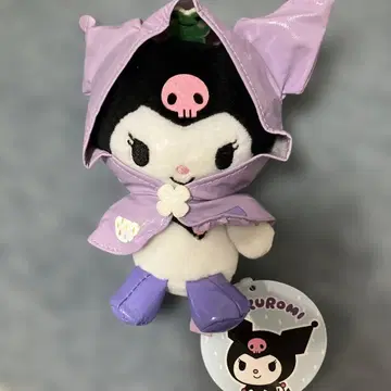 Sanrio 산리오 쿠로미 레인코트 마스코트 봉제 인형