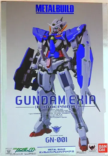 반다이 METALBUILD 건담 엑시아 & 엑시아 리페어 III