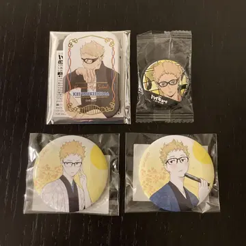 하이큐 츠키시마 케이 캔뱃지