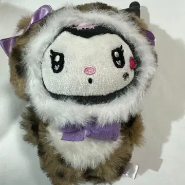 마스코트 파우치 레오파드 무늬 쿠로미