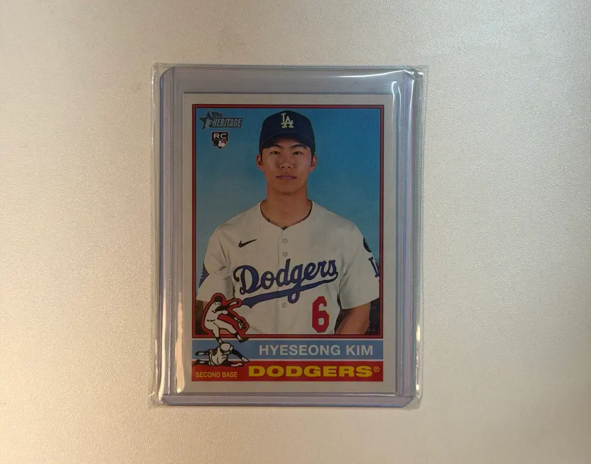 김혜성 2025 Topps RC 야구카드