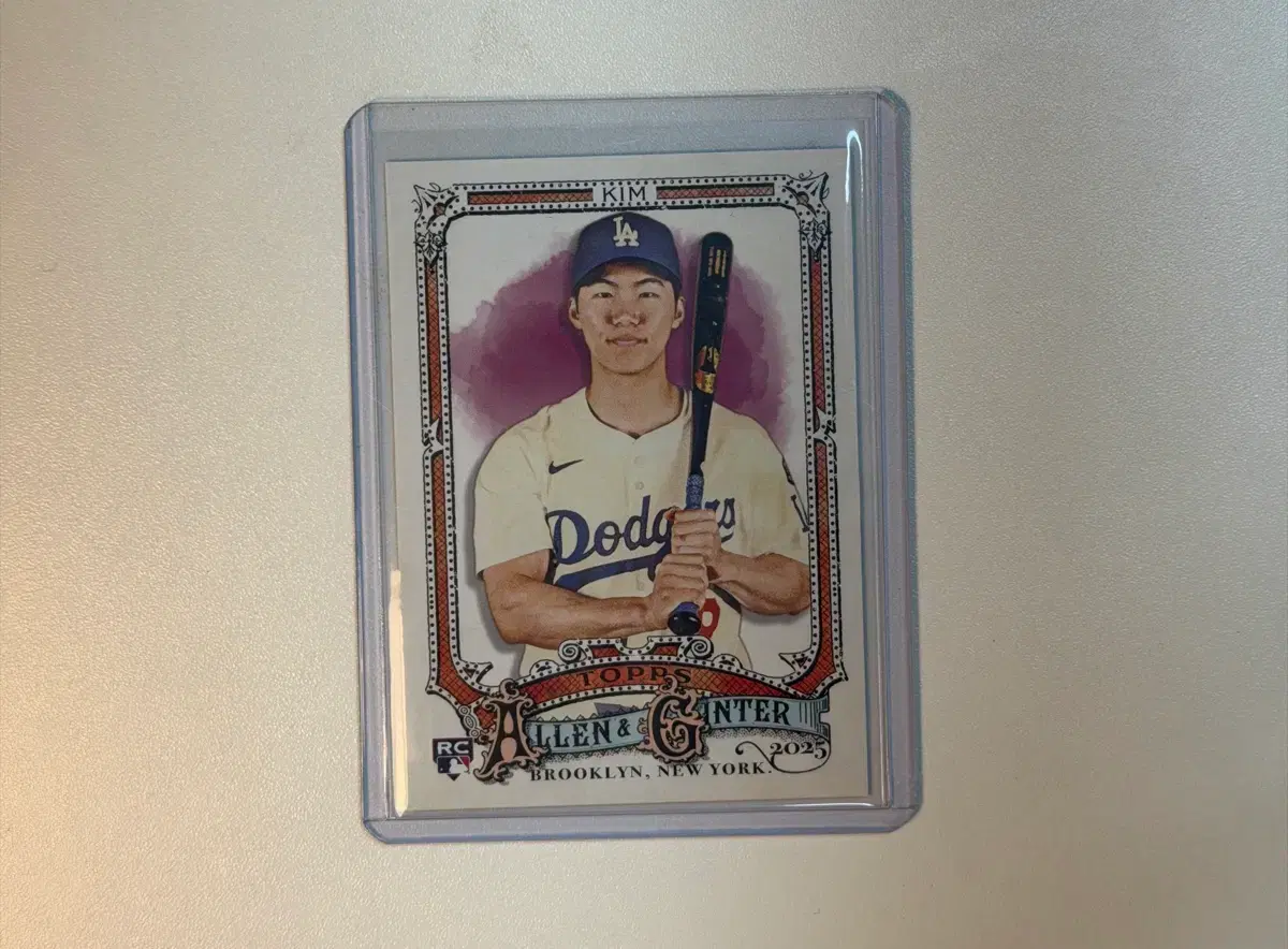김혜성 2025 Topps RC 야구카드