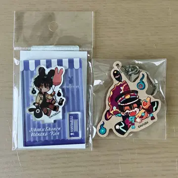 지박소년 하나코 군 츠카사 10주년 기념 뮤지엄 우드 키링 아크릴 스탠드