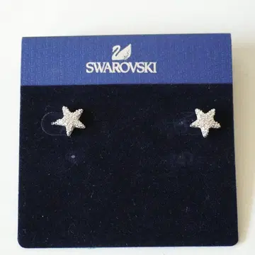 스와로브스키 스타 크리스탈 스터드 귀걸이