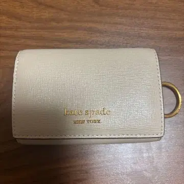 [ 미사용 새상품 ] kate spade 베이지 키케이스