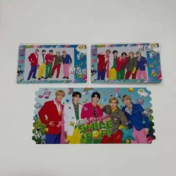 M!LK SMILE POP! 집합 트레이딩 카드 & 픽처 티켓