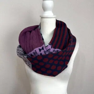 펠리시모 스누즈 스톨/머플러 보라색 계열 HR1630