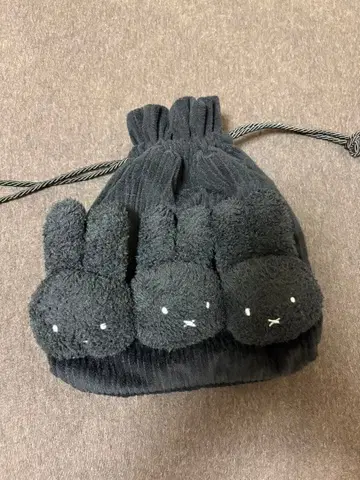 merry jenny miffy 나란다 미니백 미피 복조리 블랙