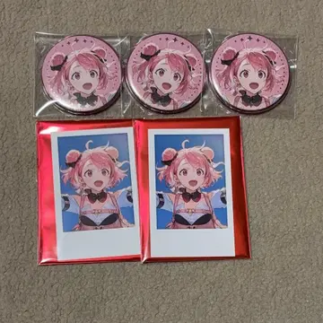 사사키 사키 SitR 도쿄 공연 랜덤 캔뱃지 폴라로이드풍 카드