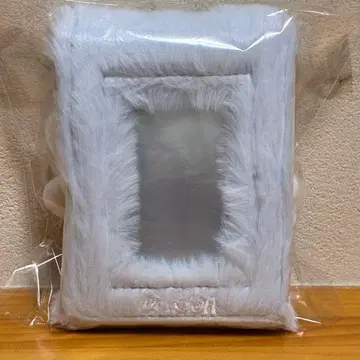 당일 발송 NCT WISH 화이트 퍼 포토 카드 홀더