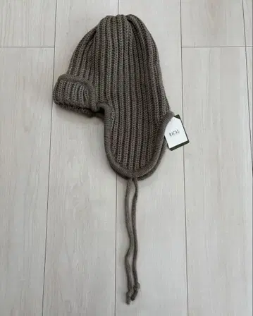 택 포함 새상품 RACAL 라칼 별주 플라이트 니트캡 귀달이 니트 모자