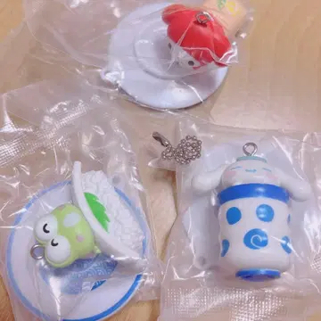 산리오 초밥 키체인 가챠 마이멜로디 시나모롤 개구리