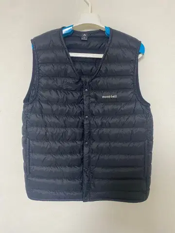 mont-bell EX 800 다운 베스트 M 블랙