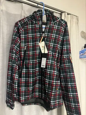 윈댄시 아놀드 파머 체크 무늬 나일론 자켓 M