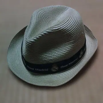 레알 마드리드 밀짚모자 베이지