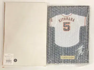 요미우리 자이언츠 미니어처 유니폼 프레임 기요하라 가즈히로 박스 포함