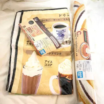 코메다 커피점 여름용 이불 & 러그 매트 세트 시로노와르 제일복권