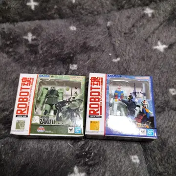 ROBOT혼 MS-06 자쿠 II & RX-78-2 건담