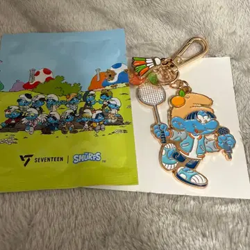 SEVENTEEN 스머프 메탈 키링 승관