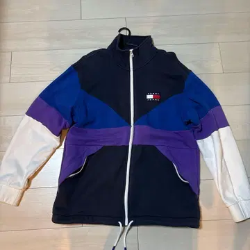 TOMMY JEANS 컬러 트랙 자켓