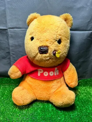 TDL 레어 빈티지 푸우 봉제 인형 꿀벌 도쿄 디즈니랜드
