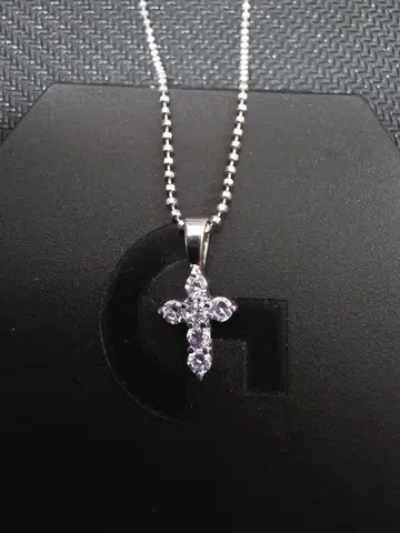 스털링 실버 크로스 목걸이 SV925 각인