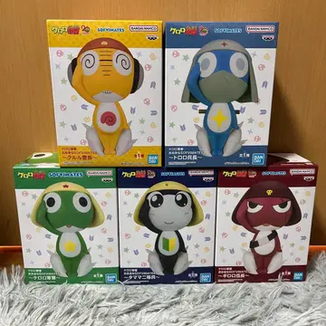 개구리 중사 케로로 오오키나 SOFVIMATES 5체 세트