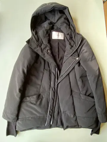 SLY 후드 부착 다운 자켓