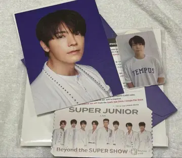 SUPER JUNIOR 동해 엽서 트레이딩 카드