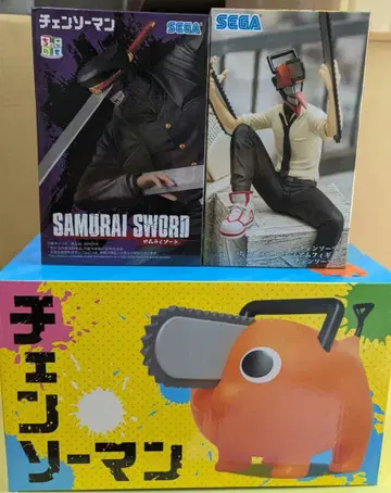체인소 맨 사무라이 소드 포치타 피규어 세트 미개봉 새상품