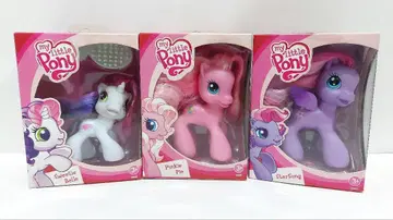 마이 리틀 포니 my little pony 3체 세트 핑크 보라색 화이트