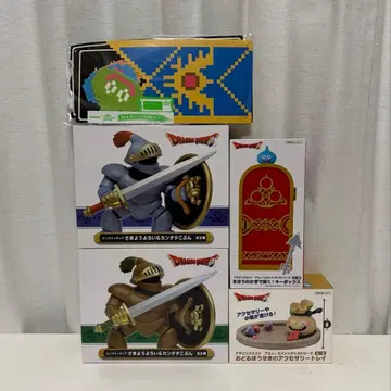 드래곤 퀘스트 굿즈 묶음 판매 보석 춤추는 피규어 복권 가랜드