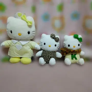 산리오 헬로키티 봉제 인형 레트로 당시 물품