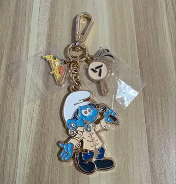 [ DK ] SEVENTEEN 도겸 DK 스머프 메탈 키링