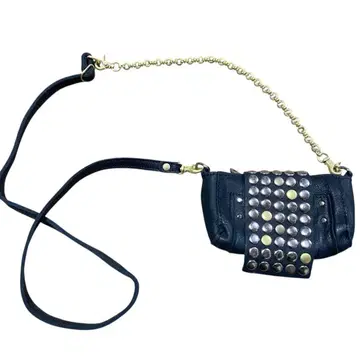 TRES 트레 스터드 가죽 미니 숄더백 미니백
