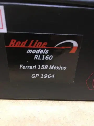 Ferrari 158 Mexico GP 1964 미니카