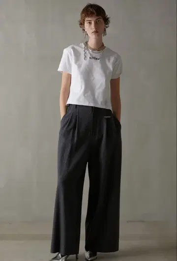 PRANK PROJECT 플랭크 프로젝트 울 팬츠 36