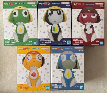 개구리 중사 케로로 오오키나 SOFVIMATES 5체 세트