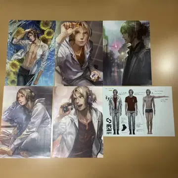 갇혀버린 파르마 A3 포스터 아오이 6장 세트