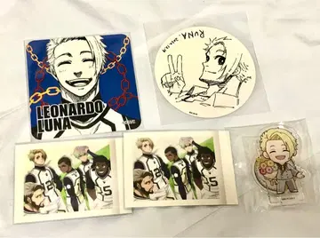 블루 록 레오나르도 루나 코스터 아크릴 스탠드 파샤코레 세트