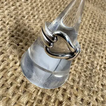 실버 반지 매듭 반지 벨트 반지 반지 빈티지 앤티크