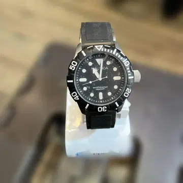 Nautica 다이버 워치 블랙 NSR100JELLY