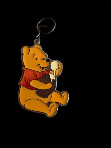 곰돌이 푸 아크릴 키링 빈티지